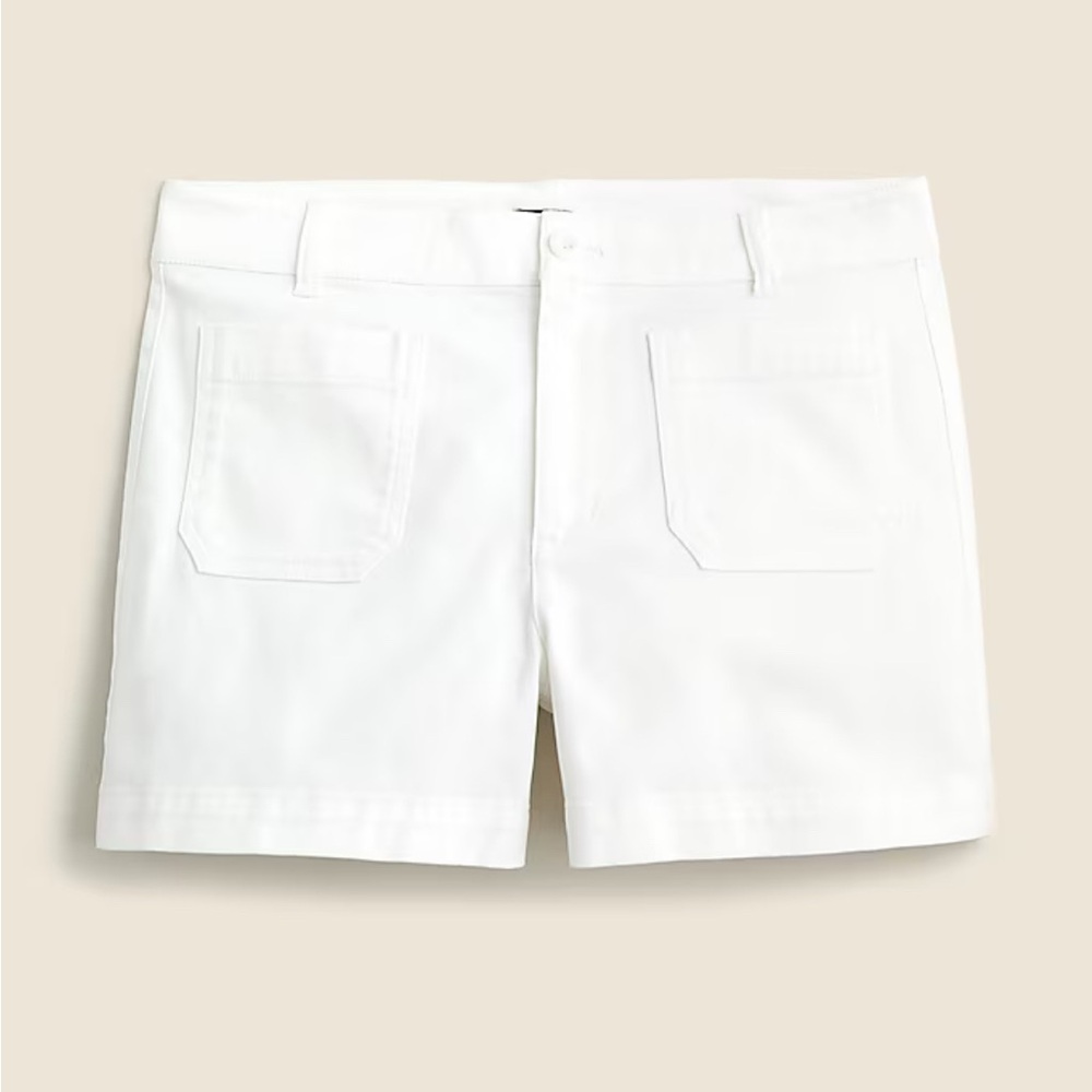 NWT J. Crew New Patch-Pocket Chino Shorts